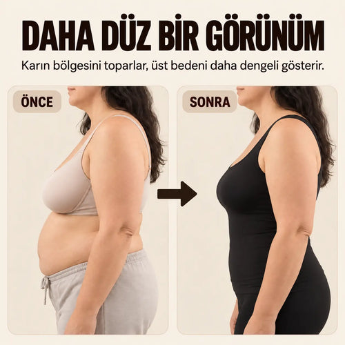 Dahili Sütyenli Toparlayıcı Atlet